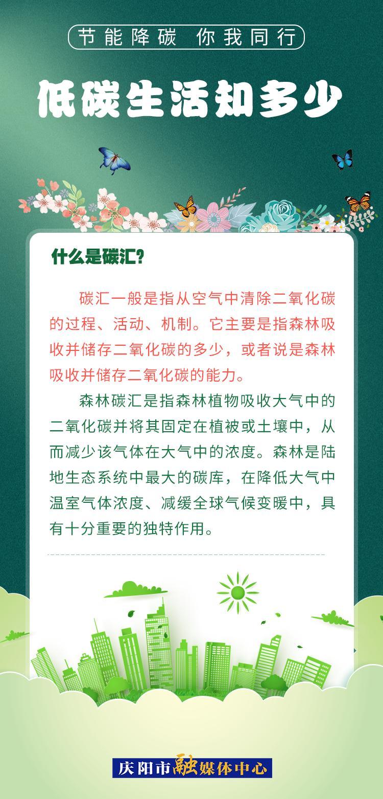 【節(jié)能降碳 你我同行】低碳生活知多少（5）：什么是碳匯？