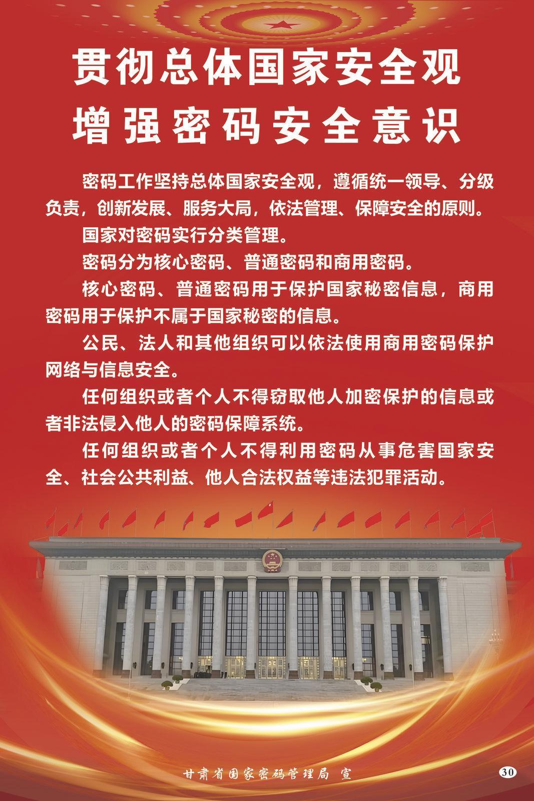 【微海報(bào)】共筑保密防線(xiàn)  公民人人有責(zé) | 貫徹總體國(guó)家安全觀(guān)  增強(qiáng)密碼安全意識(shí)
